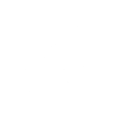 white icon of a cat with a heart symbol on it