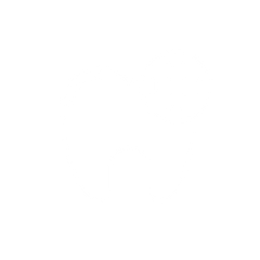 white icon of a tooth and medical symbol