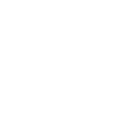 white icon of a sleeping dog